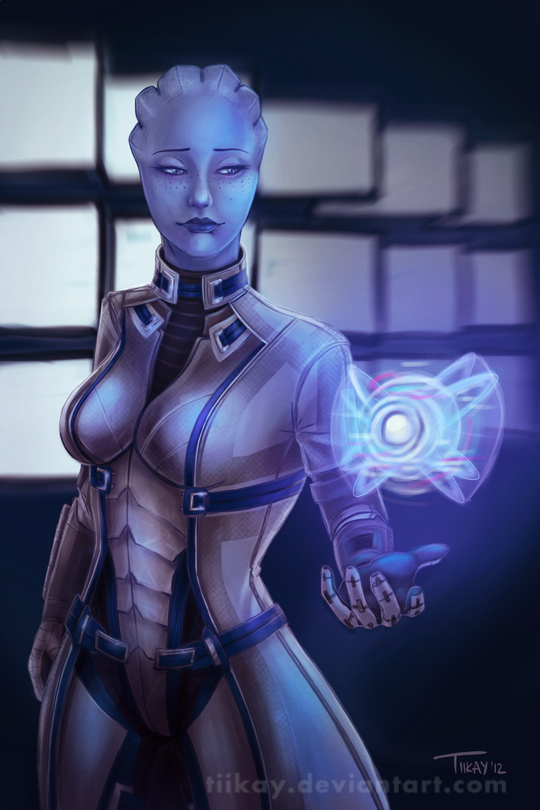 ME3: Liara and Glyph