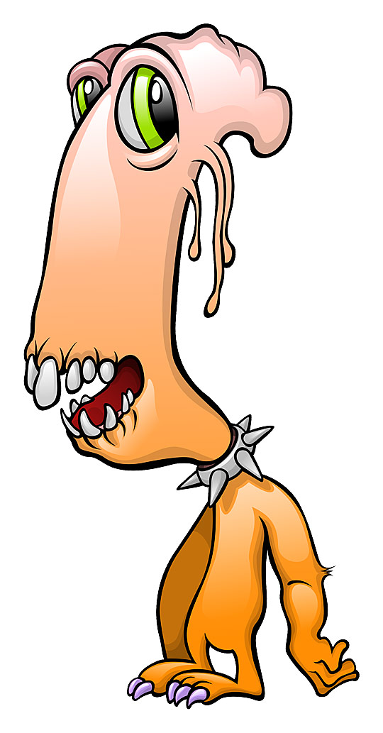 Free Monster Cartoon Character by hugoo13 on DeviantArt