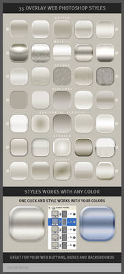 35 Overlay Web Photoshop Styles