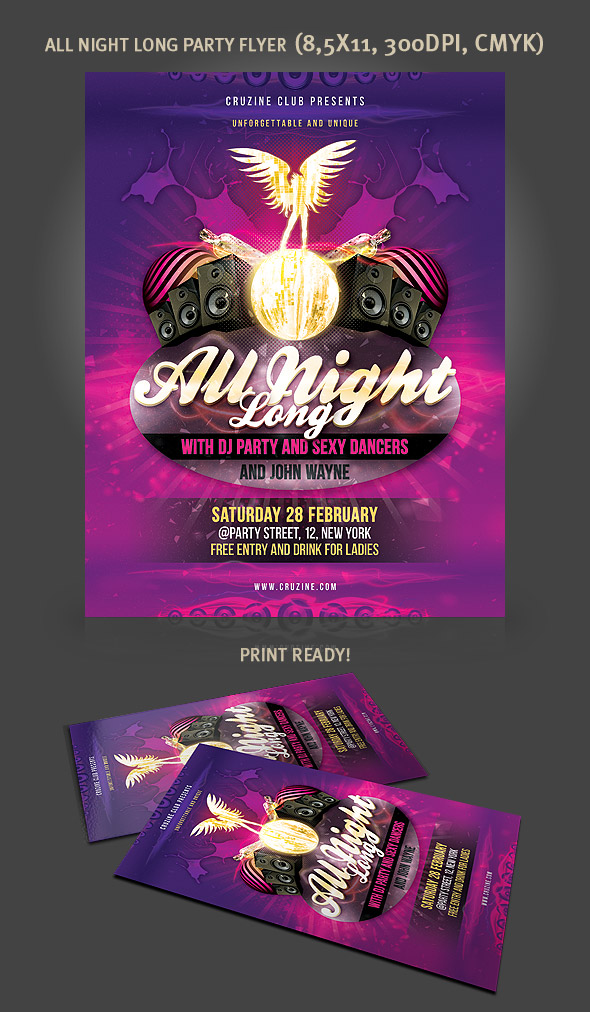 FREE Party Flyer Template