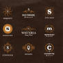 Simple Retro Logo Templates v.1