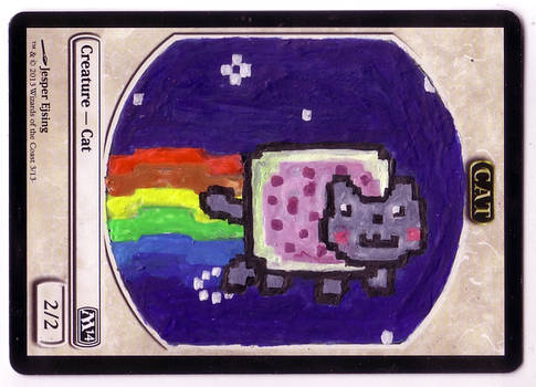 Cat Token Alter Art (Nyan Cat)