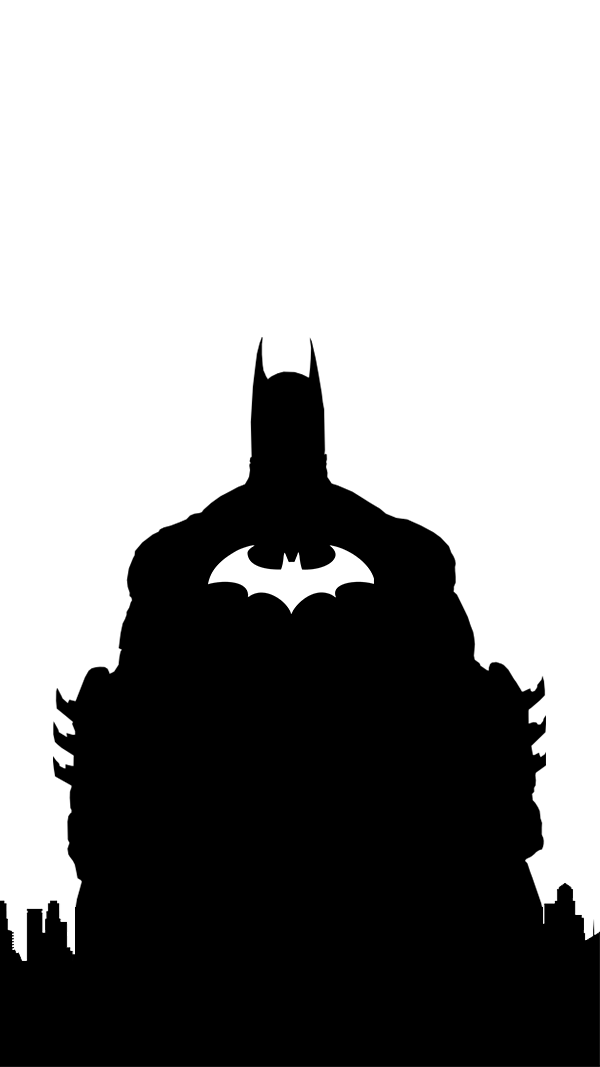 Batman Silhouette (Larger) #1 by mojojojolabs on DeviantArt