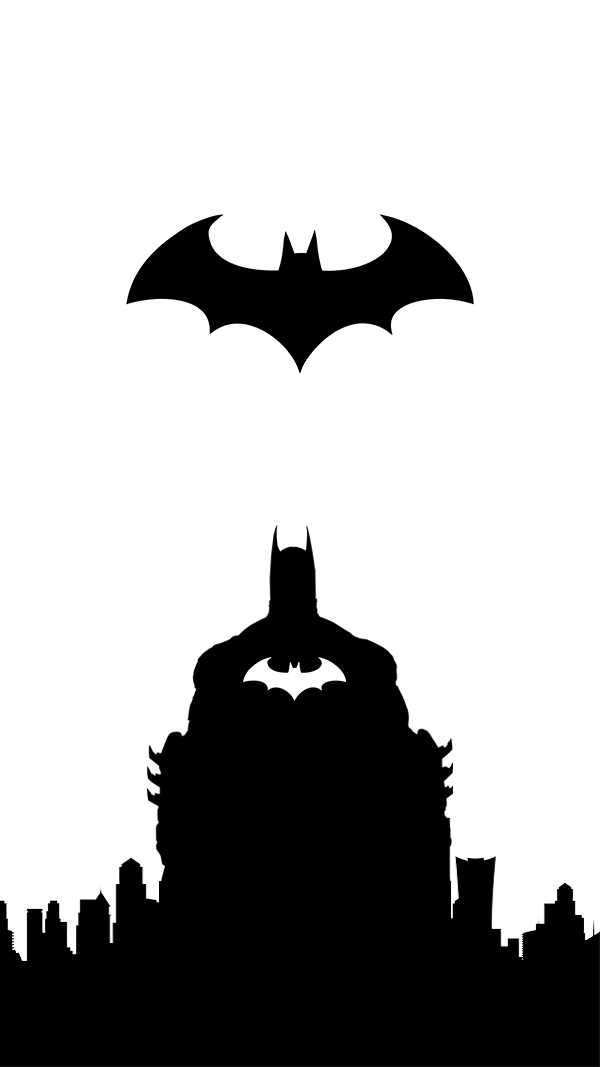 Batman Silhouette #1 by mojojojolabs on DeviantArt
