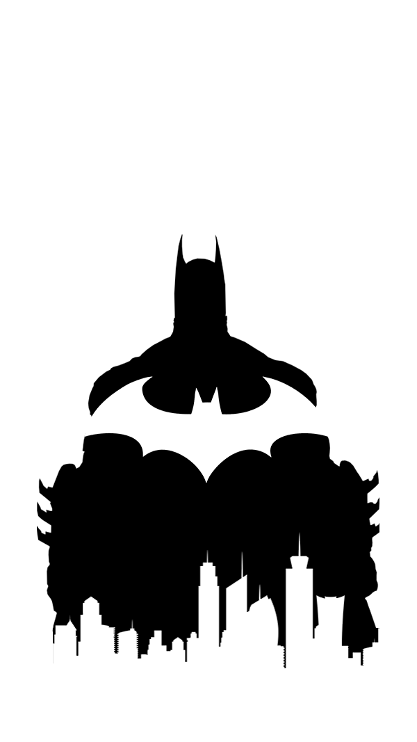 Batman Silhouette (Larger Bat Logo) #4 by mojojojolabs on DeviantArt