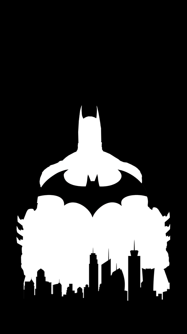 Batman Silhouette (Larger Bat Logo) #5 by mojojojolabs on DeviantArt
