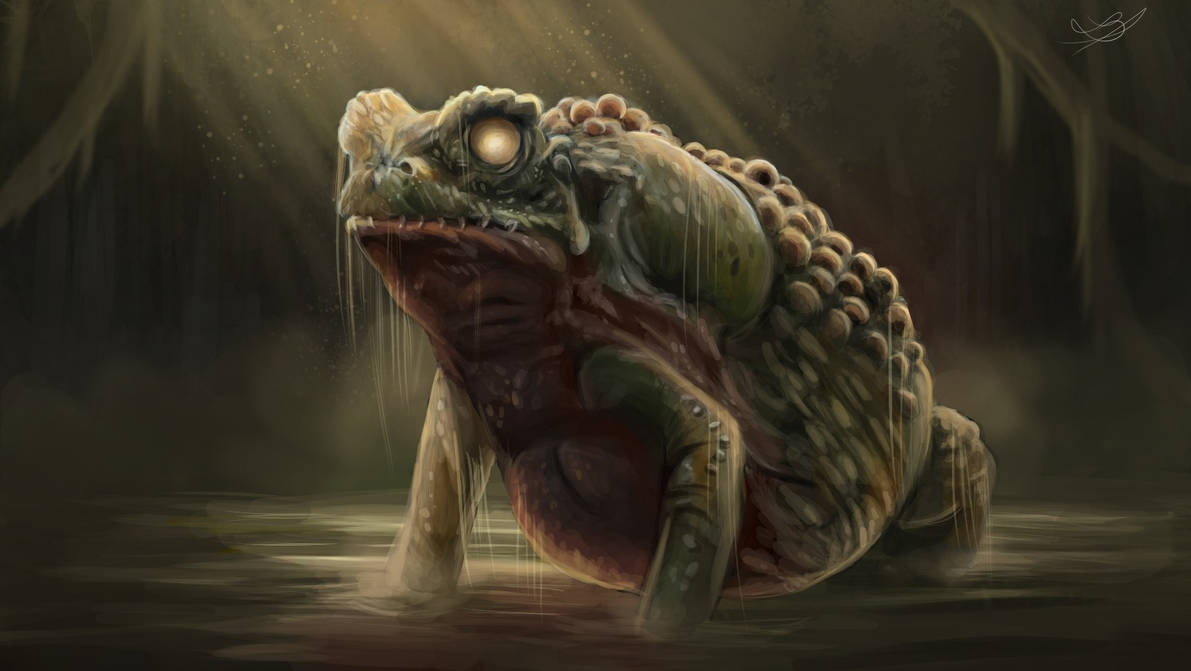 Forg Monster Frog monster by Piloufac on DeviantArt