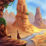 Desert landscape