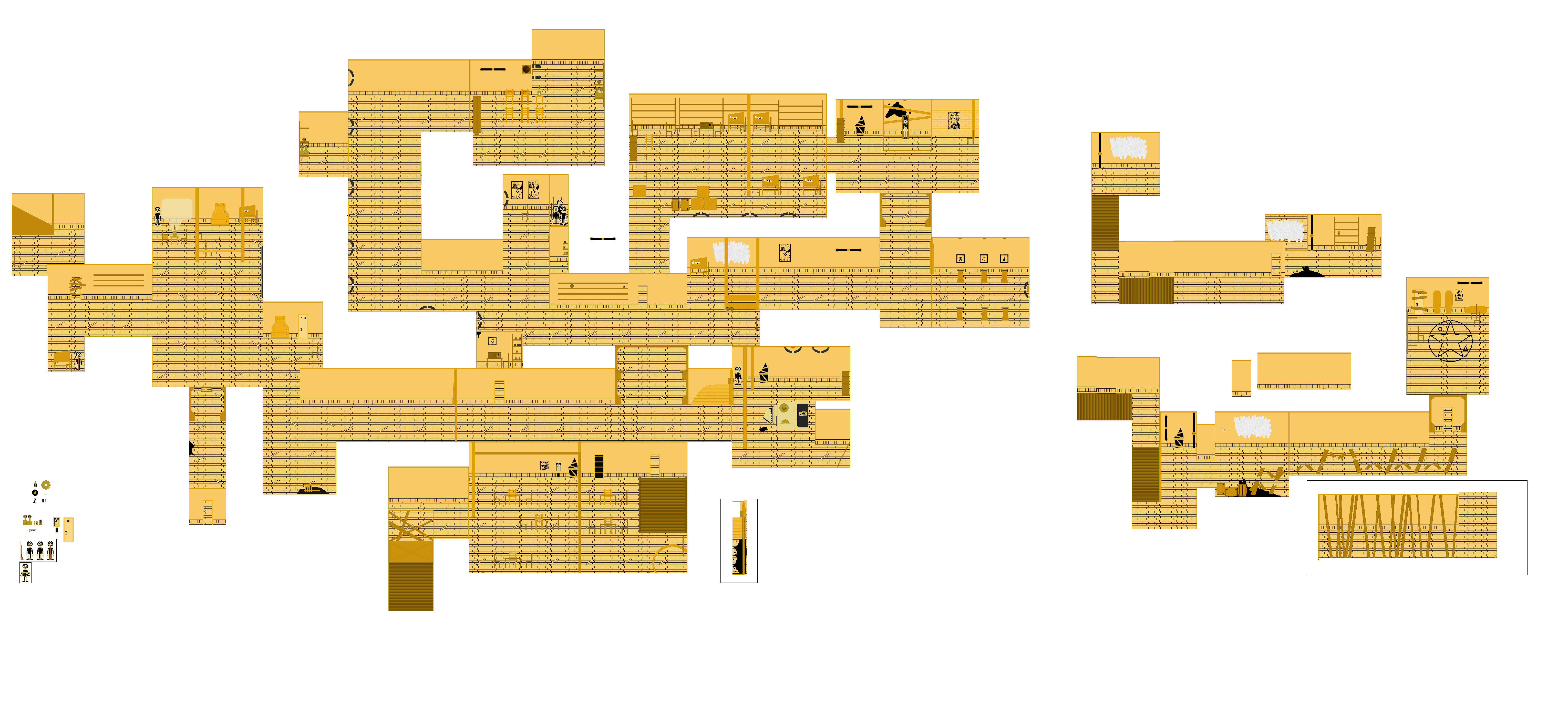 Turn down fabric Bookkeeper bendy and the ink machine chapter 1 map