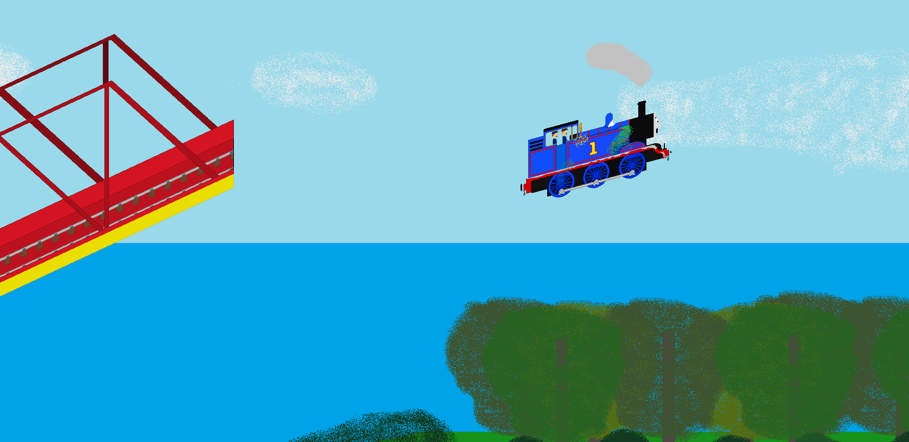 Thomas top bridge jump