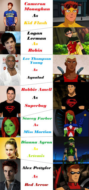 Young Justice Fan Cast