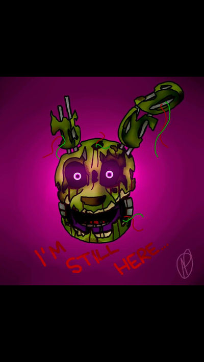Corrupted Springtrap Fnaf 3- springtrap by strangelydismantled on DeviantArt