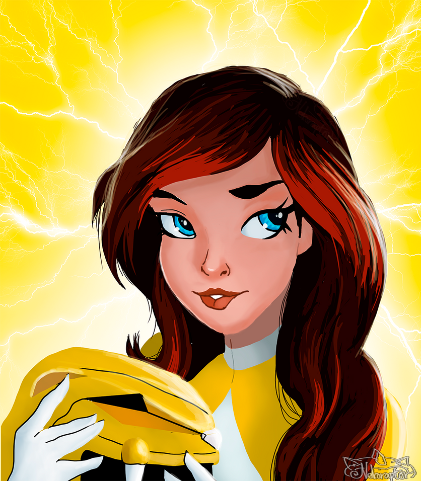 Yellow Power Ranger! OC by GrumpyCrisp on DeviantArt