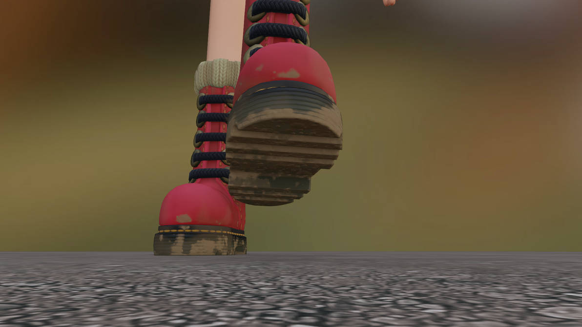 Ellie boot stepping by elitetroopr on DeviantArt