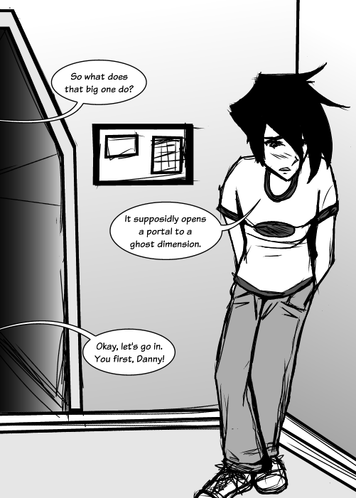 wallpapers Danny Phantom Fanart Comic tdi ch1 pg2 a danny phantom fan comic