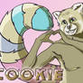 Cookie Anthro NW Love Badge
