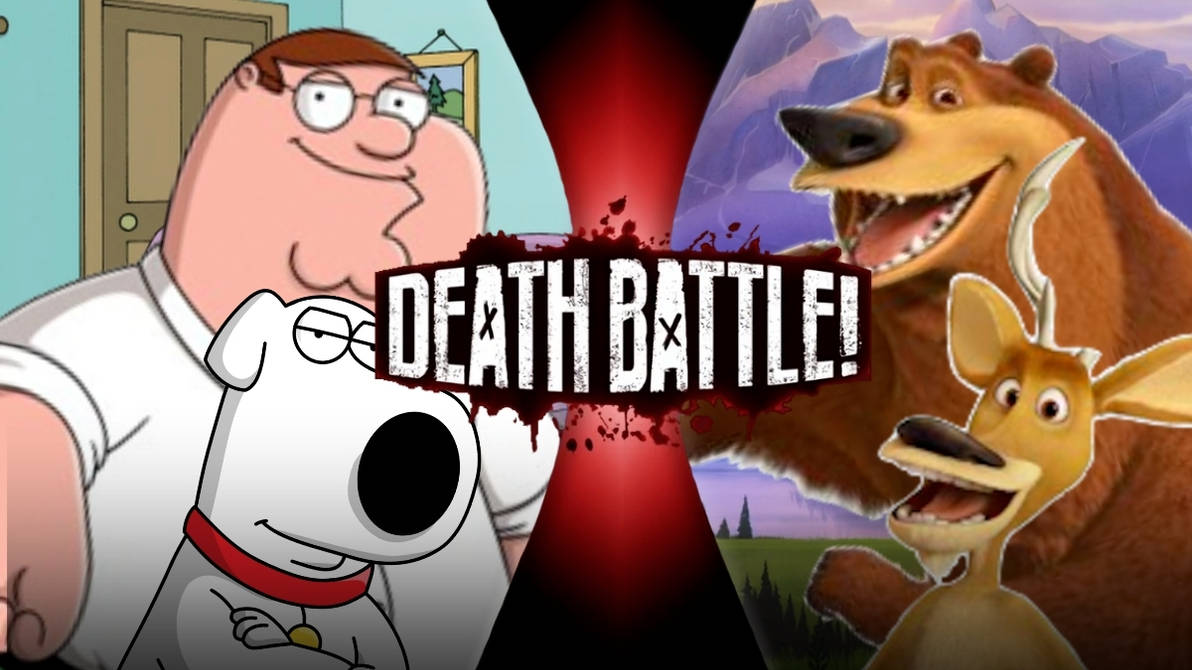 Peter and Brian vs Boog and Elliot by YouEedior89649 on DeviantArt