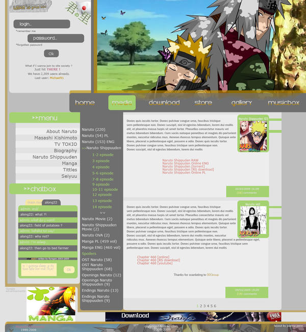 Naruto Compound Layout narutolayout by Takahashii on DeviantArt