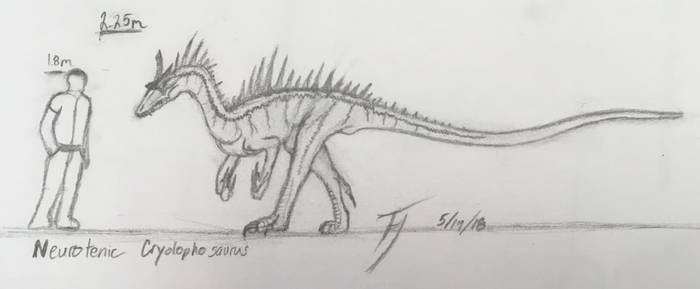 Neurotenic Cryolophosaurus