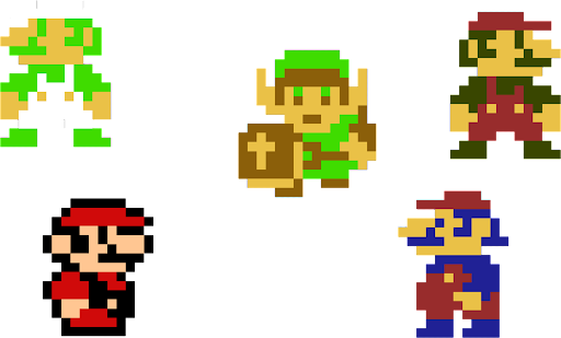 8-bits Sprites by gustavomatos on DeviantArt