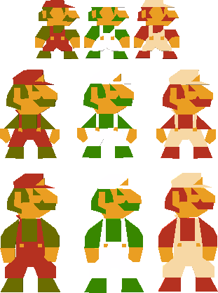 Simple Mario Models by gustavomatos on DeviantArt