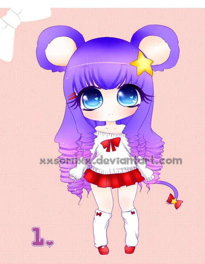 Adoptable Mouse Girl!