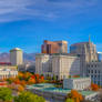 The historic Temple Square in Salt Lake City Utah