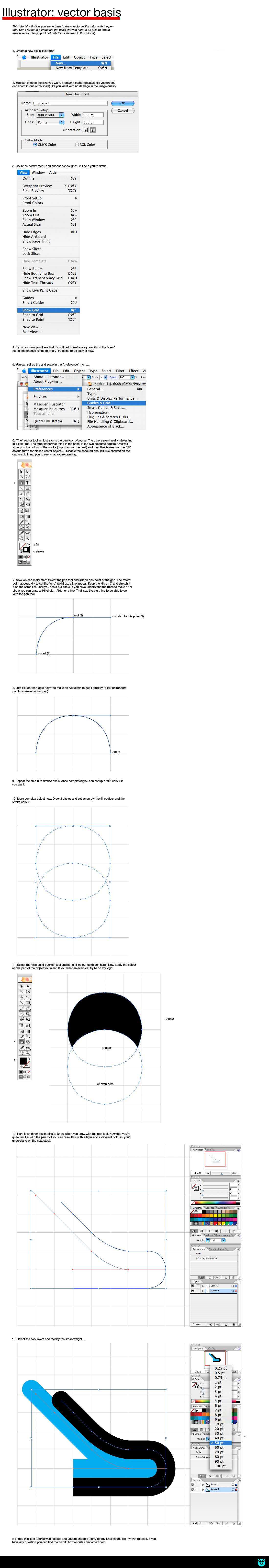 illustrator: vector basis by spritek
