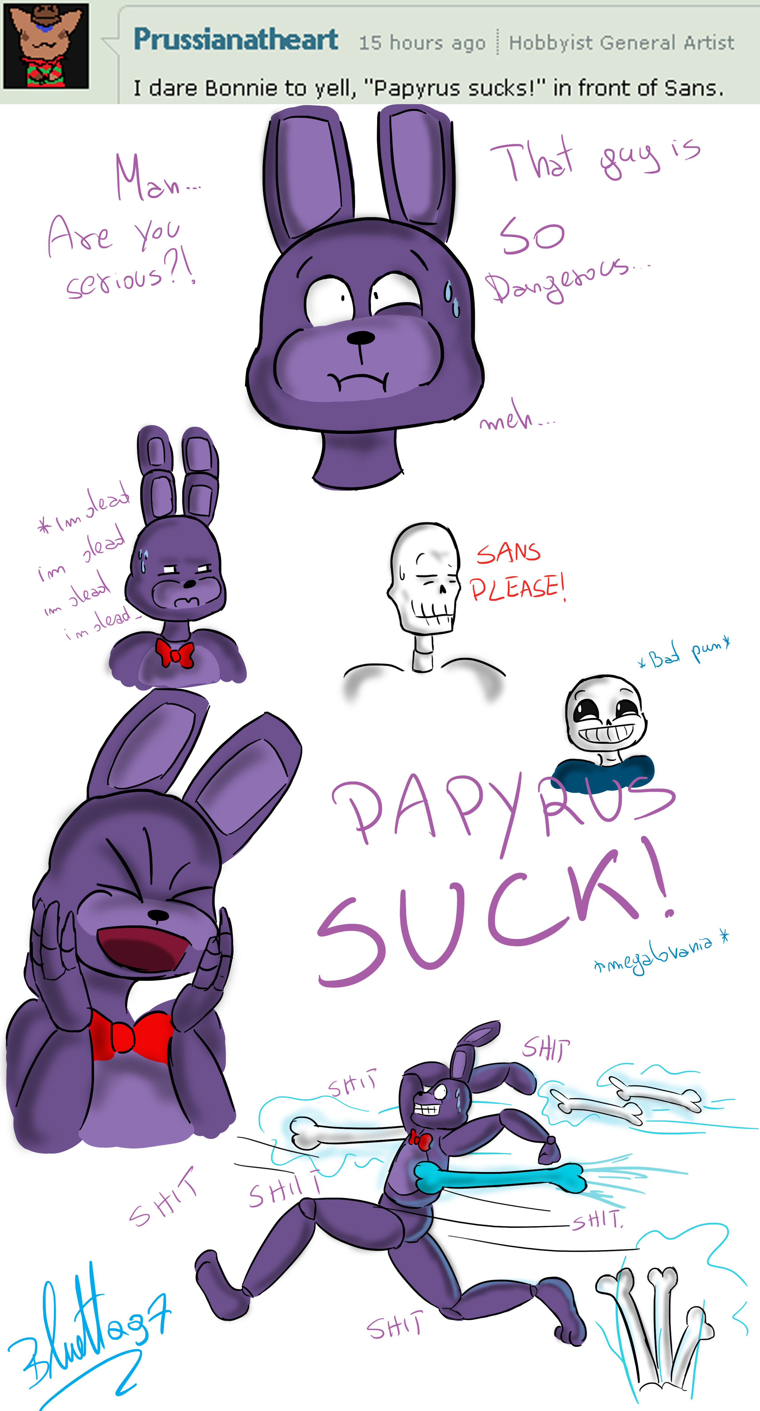 Fnaf Dare Comic pt.2