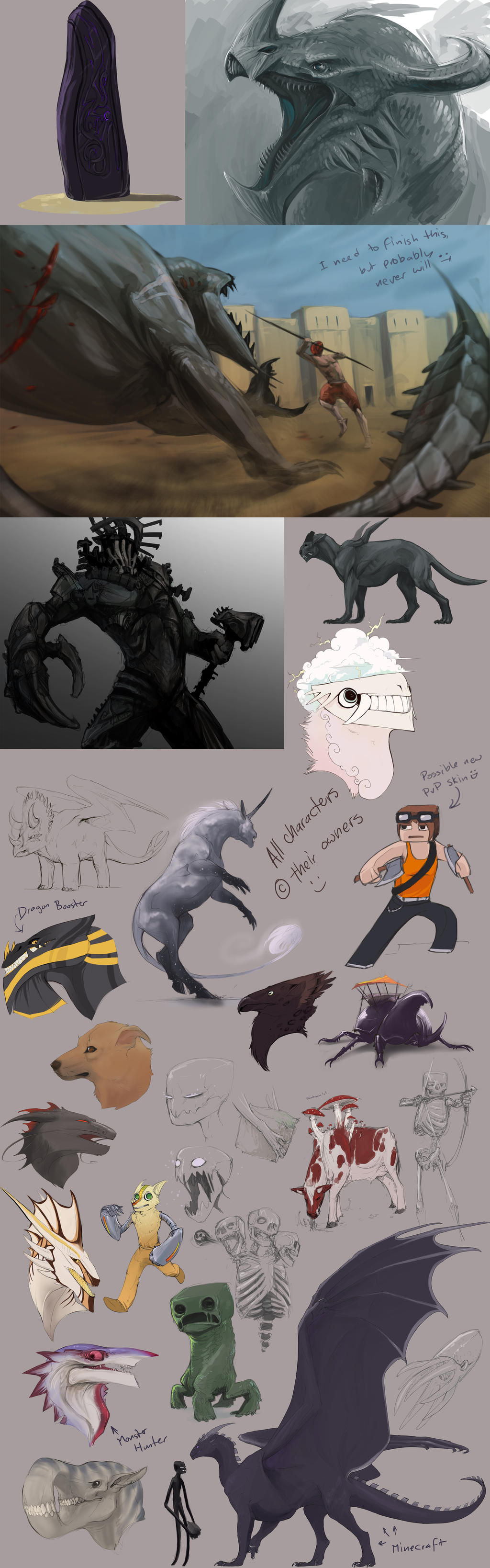 Massive sketchdump time!