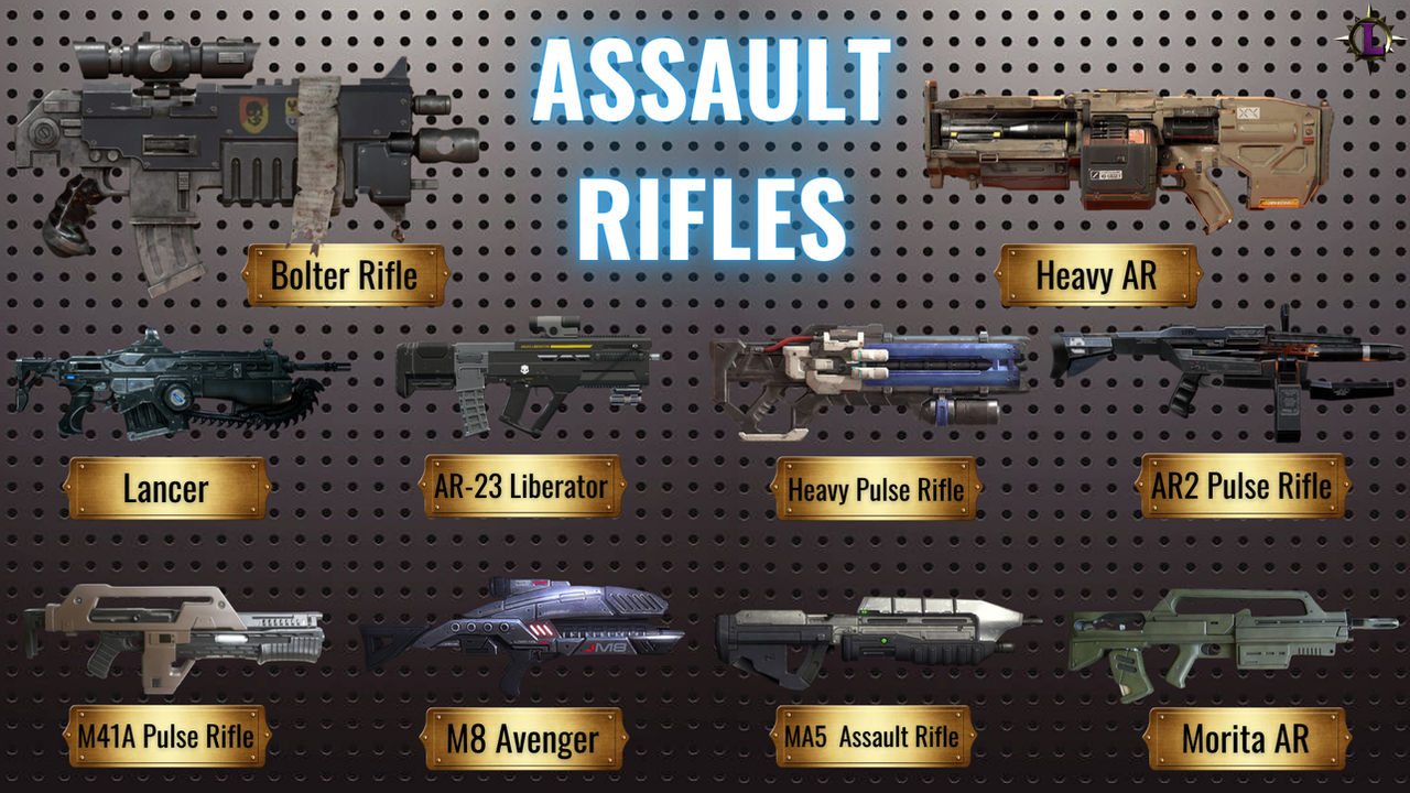 Armory Assault Rifles by Largo23307 on DeviantArt