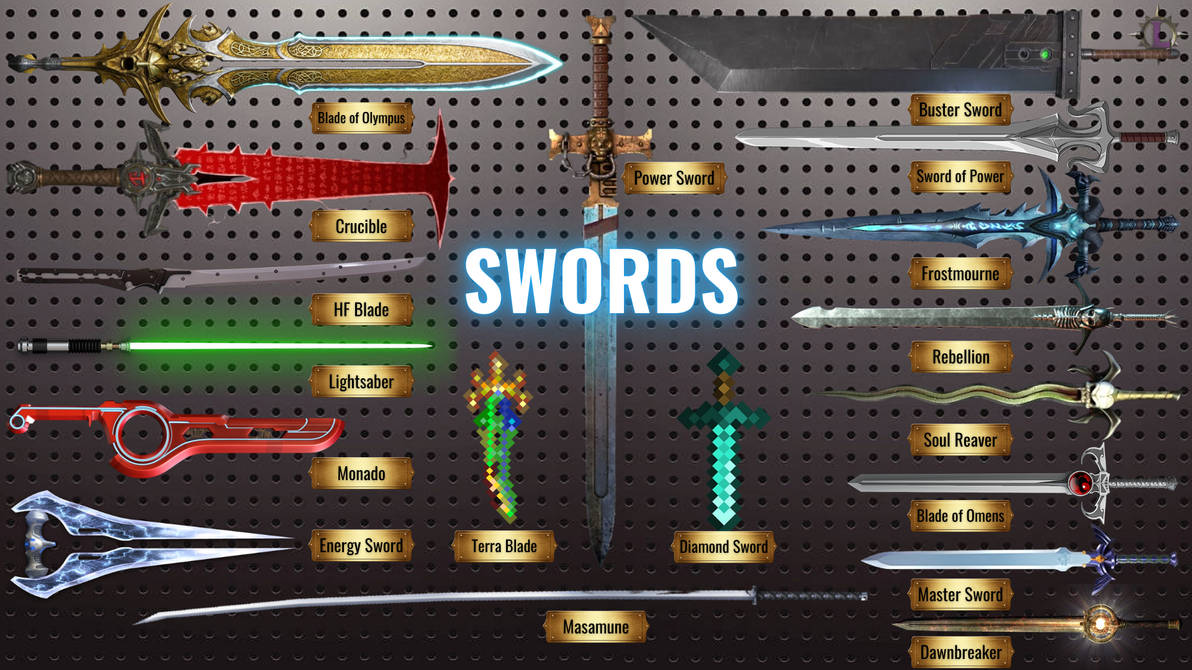 Deviantart Amazon Swords Armory Swords by Largo23307 on DeviantArt