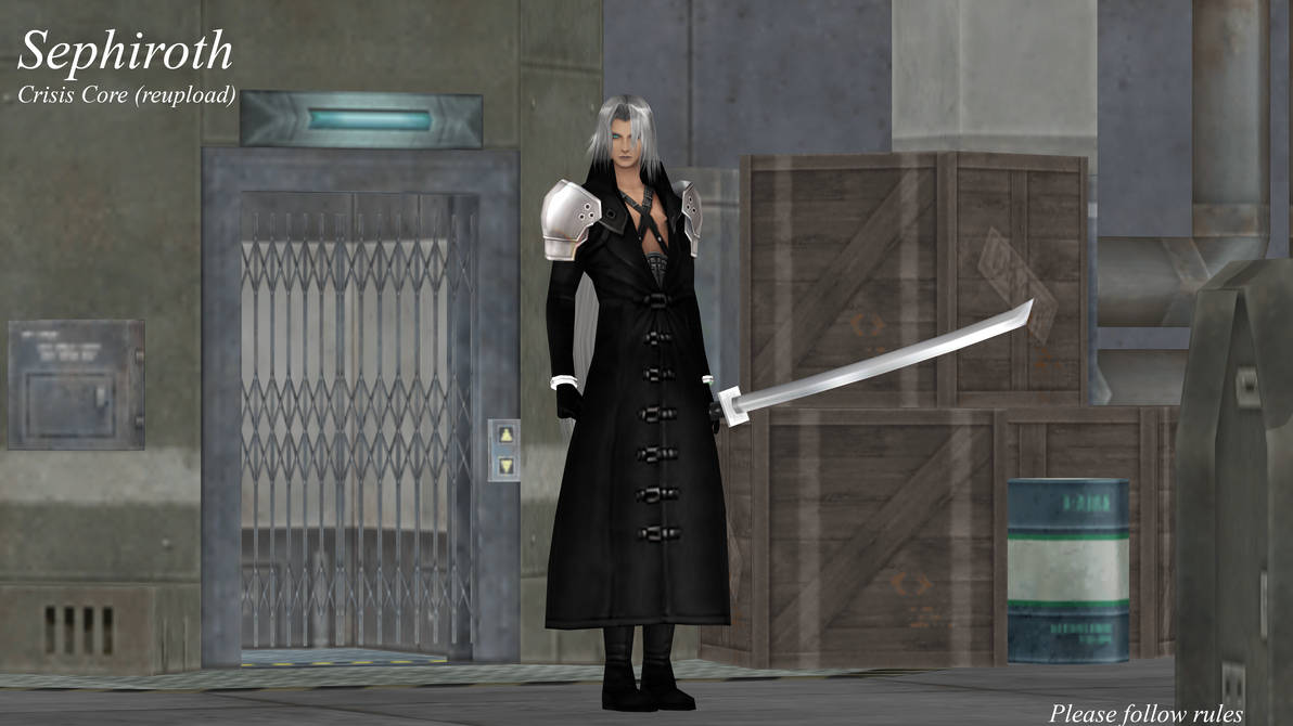 [MMD] Sephiroth Crisis Core Reupload