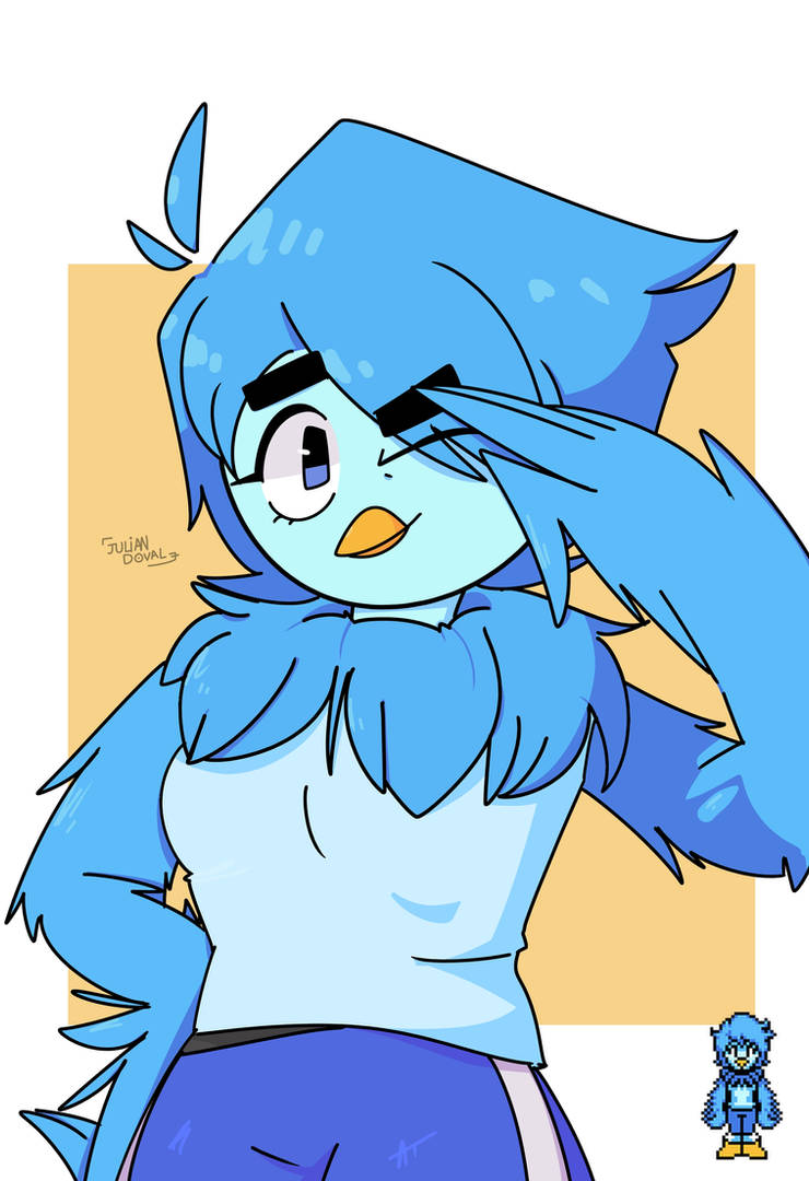 Martlet Martlet - Undertale Yellow by juliandoval on DeviantArt