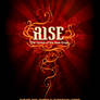 'Rise' Drum'n'Bass flyer