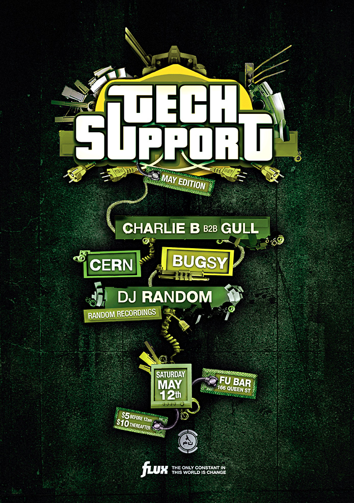 New TechSupport poster by Crittz