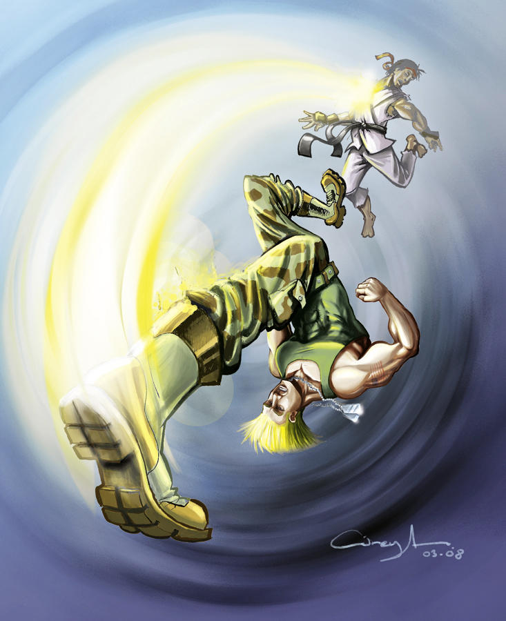 Guile Sonic Boom - Street Fighter 2 by JuanPuerto99 on Newgrounds