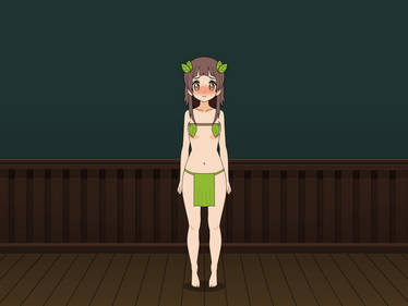 Leaf-Chan in Kisekae!