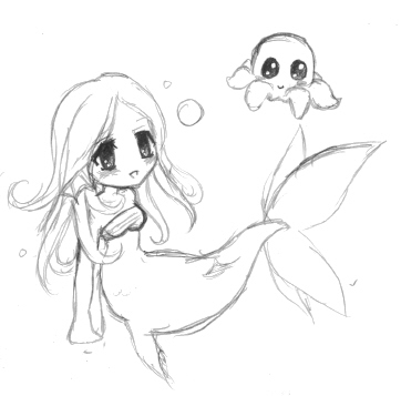 Mermaid+Octopus