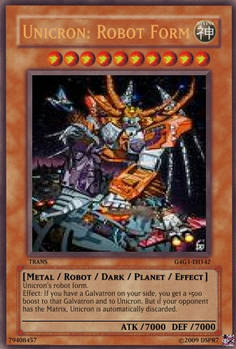 Unicron: Robot