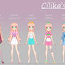 Cilika's Outfits