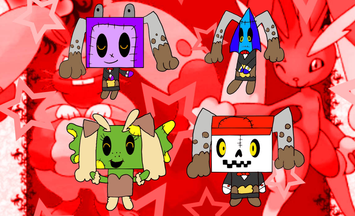 MHS Rabbit Pokemon Suit AU Character Part 1 by mizzylillia on DeviantArt