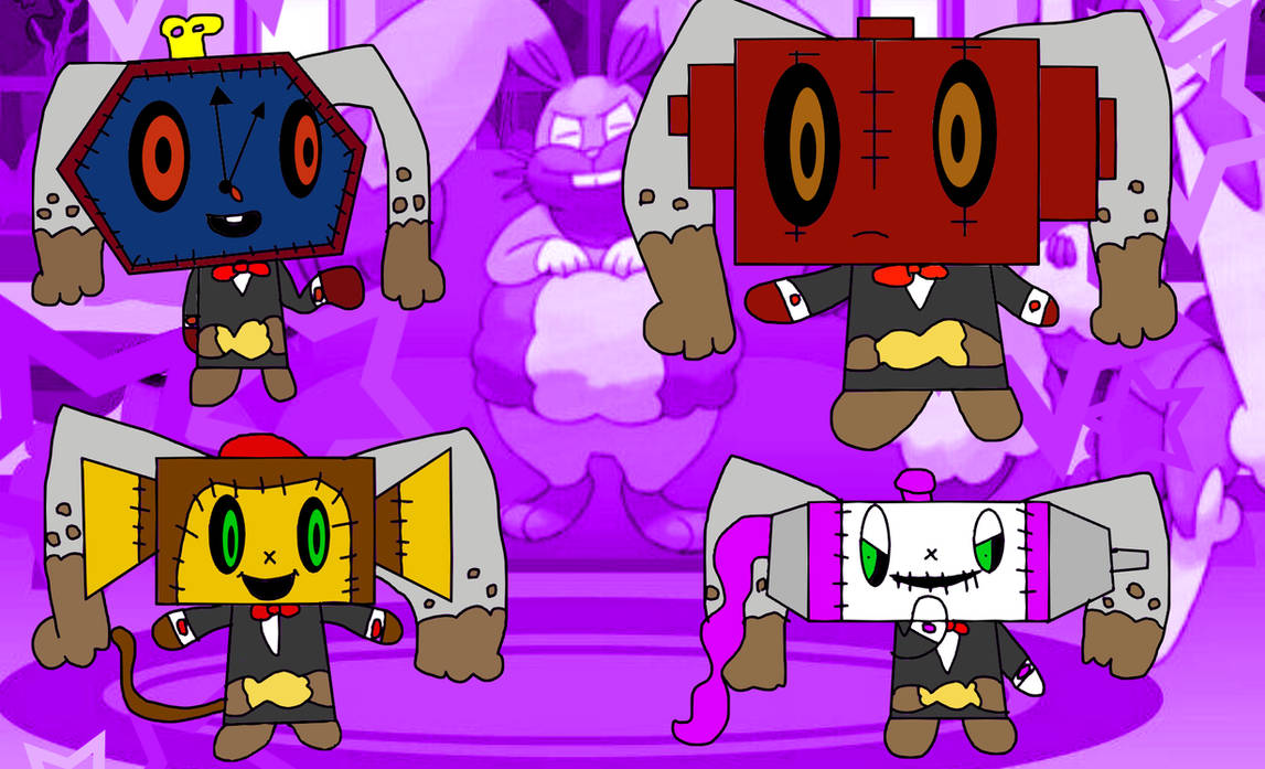 MHS Rabbit Pokemon Suit AU Character Part 5 by mizzylillia on DeviantArt