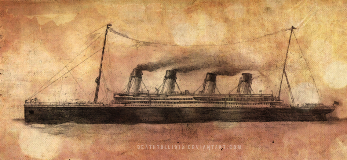 Titanic -older drawing 2- EDIT