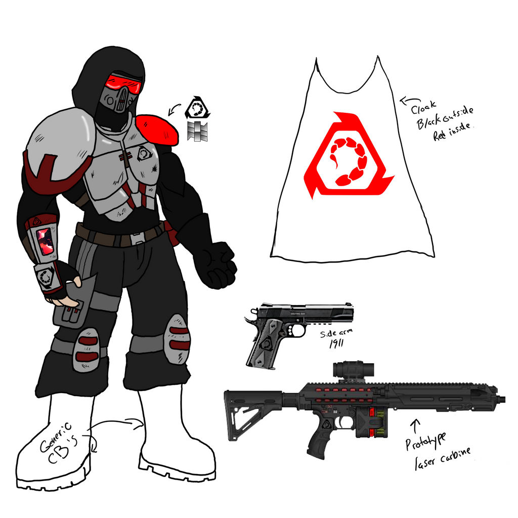 Nod Enforcer cosplay concept