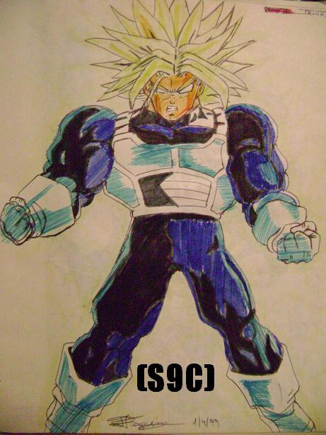 Trunks Saiyan -dragon ball by Enferm9 on DeviantArt