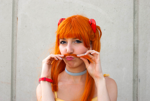 Asuka mustache