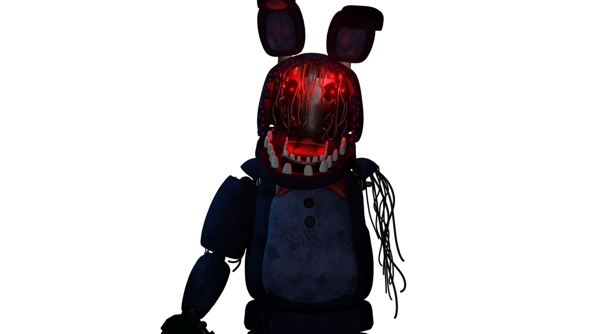 Bonie Back Withered Bonnie Render by FireworkLefty on DeviantArt