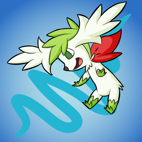 Shaymin Sky Forme by Cat333Pokemon on DeviantArt