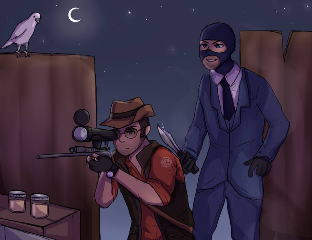 Снайпер и шпион игра. Шпион из Team Fortress 2. Тим фортресс 2 шпион и снайпер. Spy tf2. Team Fortress 2 memes Spy Sniper.